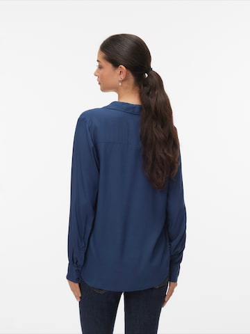 VERO MODA Blouse 'VMBUMPY' in Blue