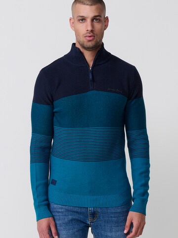 KOROSHI Pullover i blå: forside