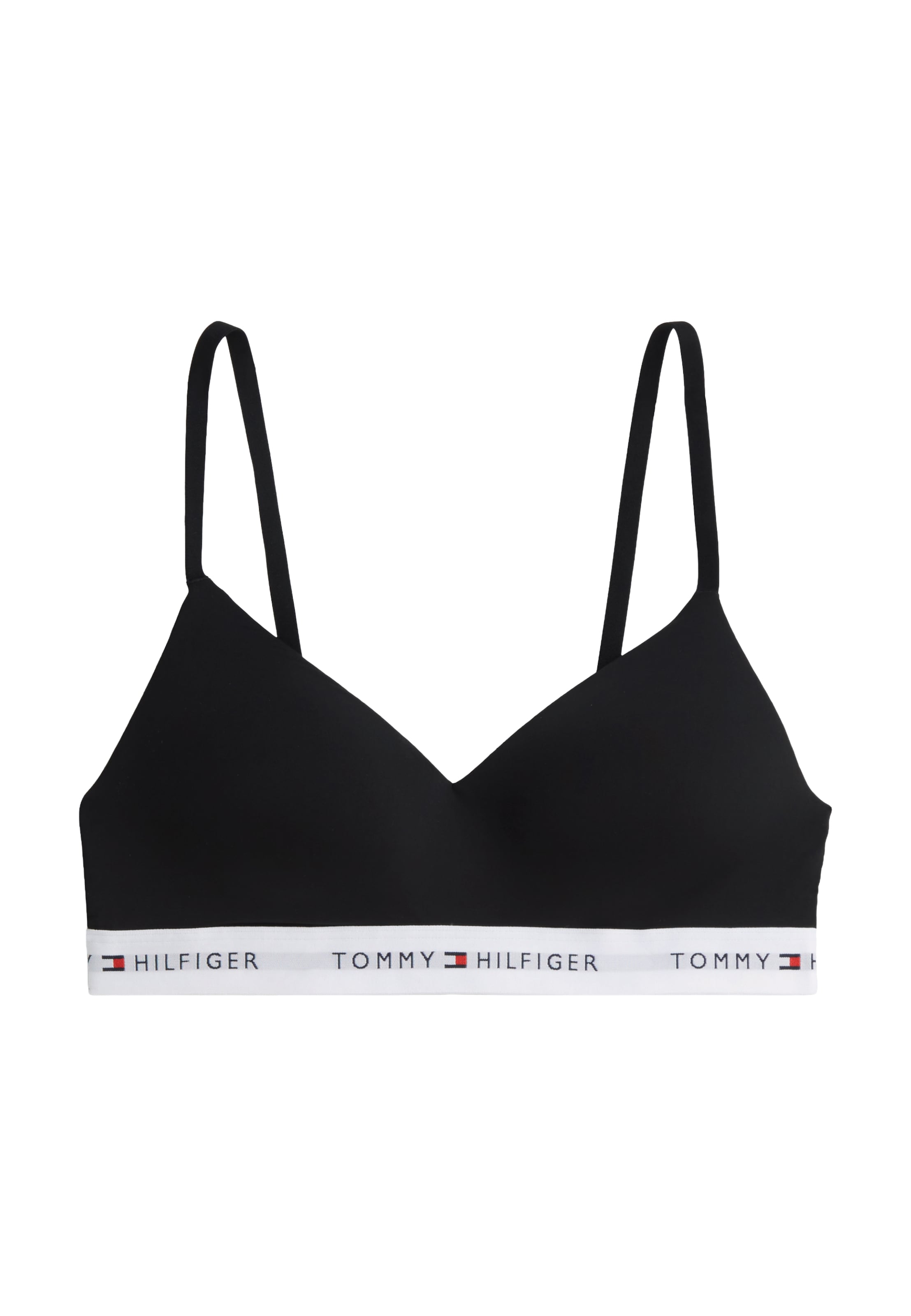 Push-up Reggiseno 'LIFT' di Tommy Hilfiger Underwear in nero: frontale