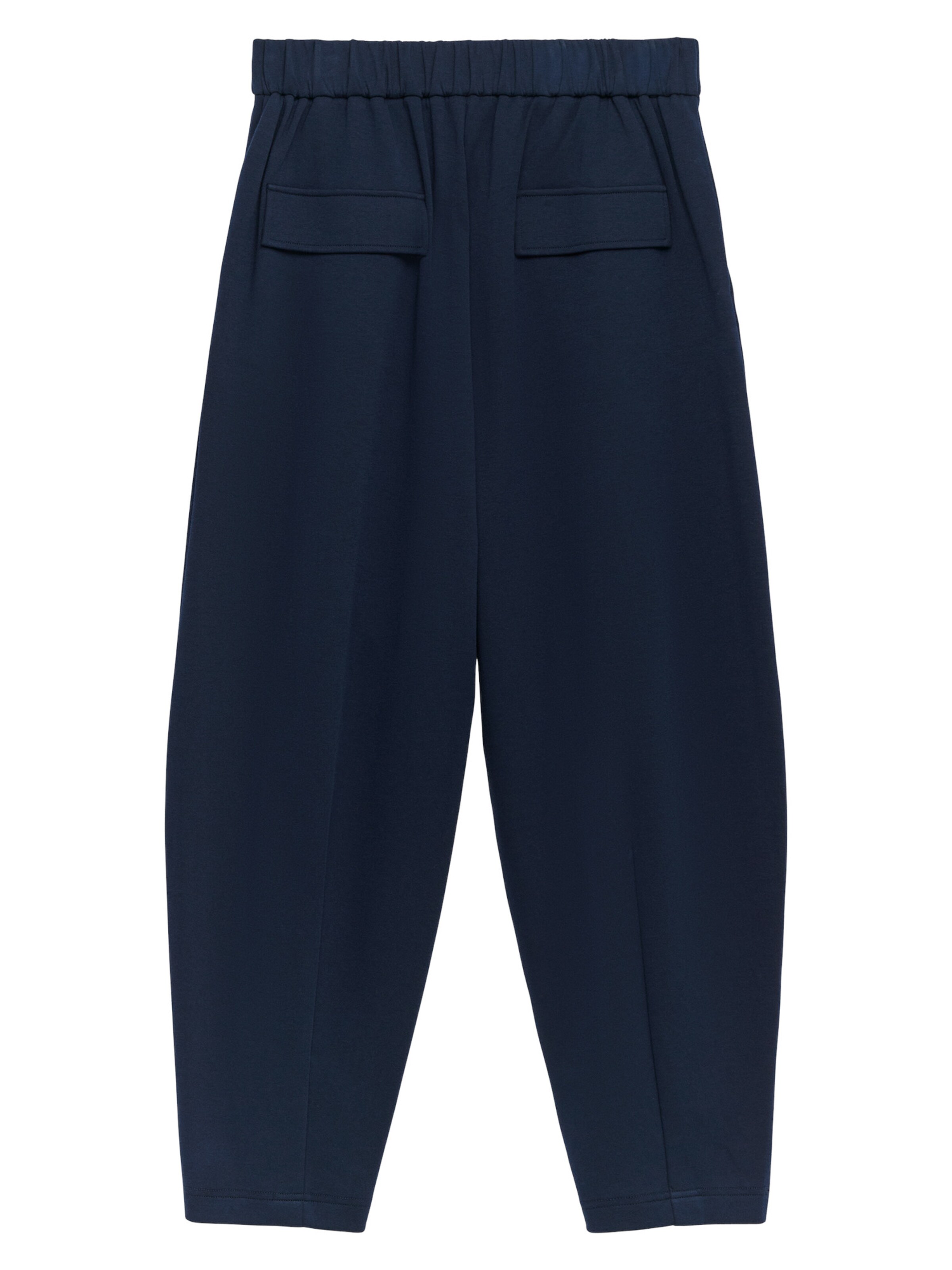 Adolfo Dominguez Zwężany krój Spodnie w kant w kolorze niebieski