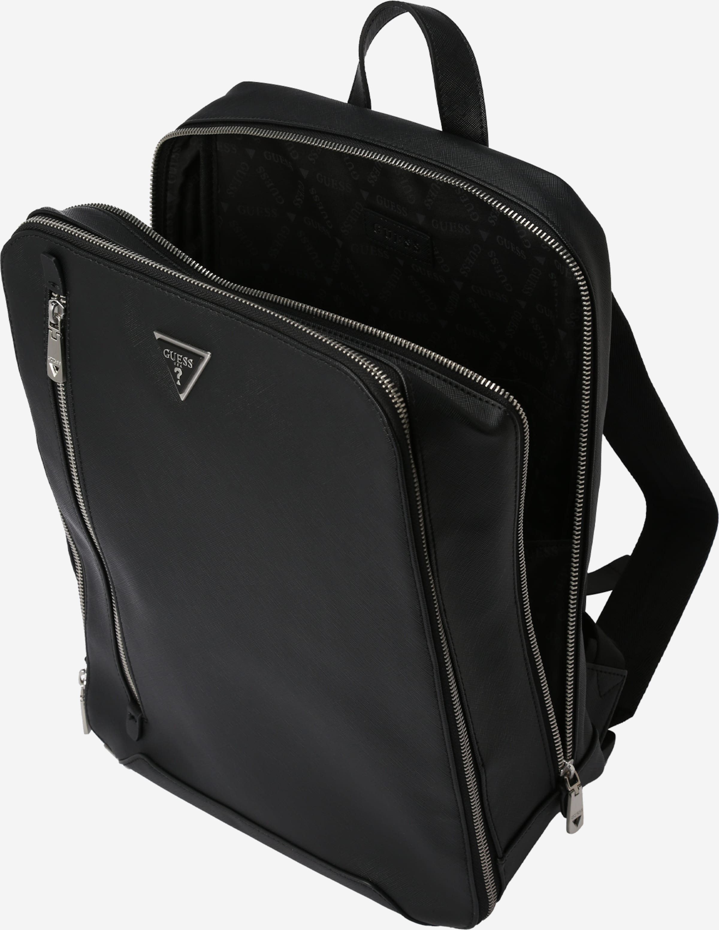 GUESS Backpack in Black ABOUT YOU