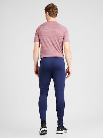 UNDER ARMOUR Slimfit Sporthose 'Challenger' in Blau