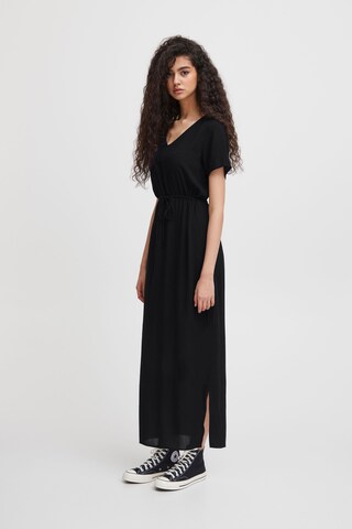 ICHI Blusenkleid 'Ihmarrakech' in Schwarz: predná strana