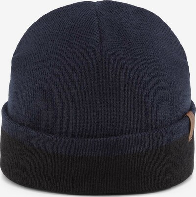 TOM TAILOR Muts in de kleur Navy / Bruin, Productweergave