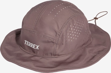Cappello sportivo 'Xperior' di ADIDAS TERREX in marrone: frontale