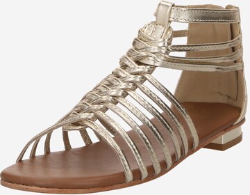 BRONX Sandals 'New-Alys' in Gold: front