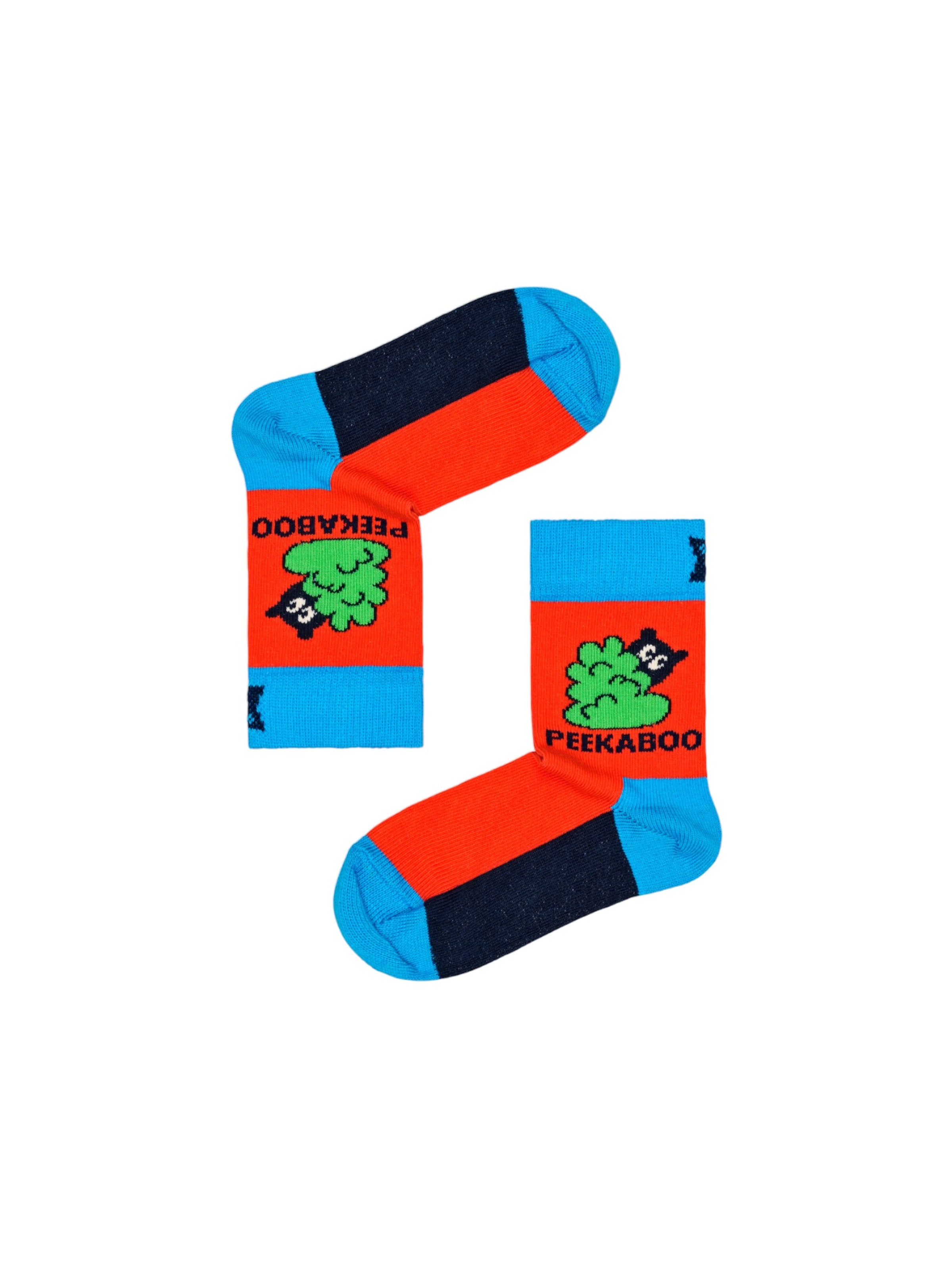 Happy Socks Sokken 'Peek-A-Boo' in Blauw
