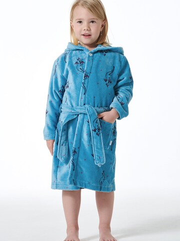 SCHIESSER Bathrobe ' Girls World ' in Blue