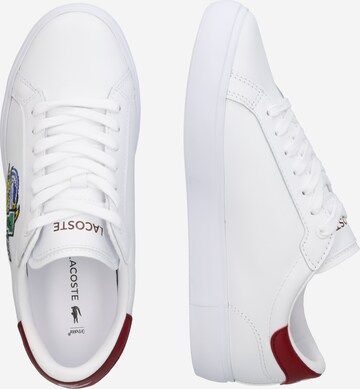 Sneaker bassa di LACOSTE in bianco