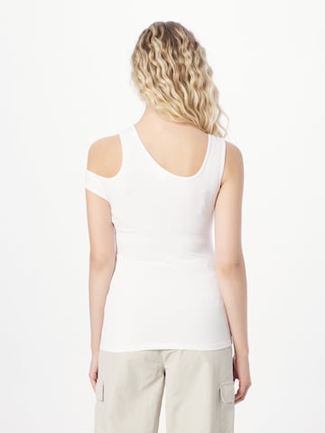 WEEKDAY - Top 'Zari' en blanco