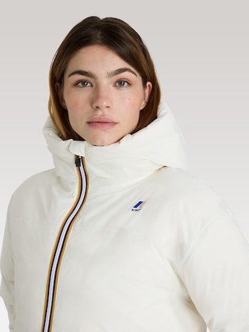 Veste d’hiver 'Le Vrai 4.0 Albine' K-Way en blanc