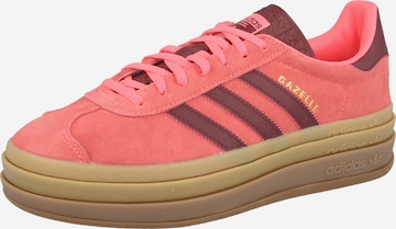 ADIDAS ORIGINALS Низкие кроссовки 'GAZELLE BOLD' в Красный: спереди
