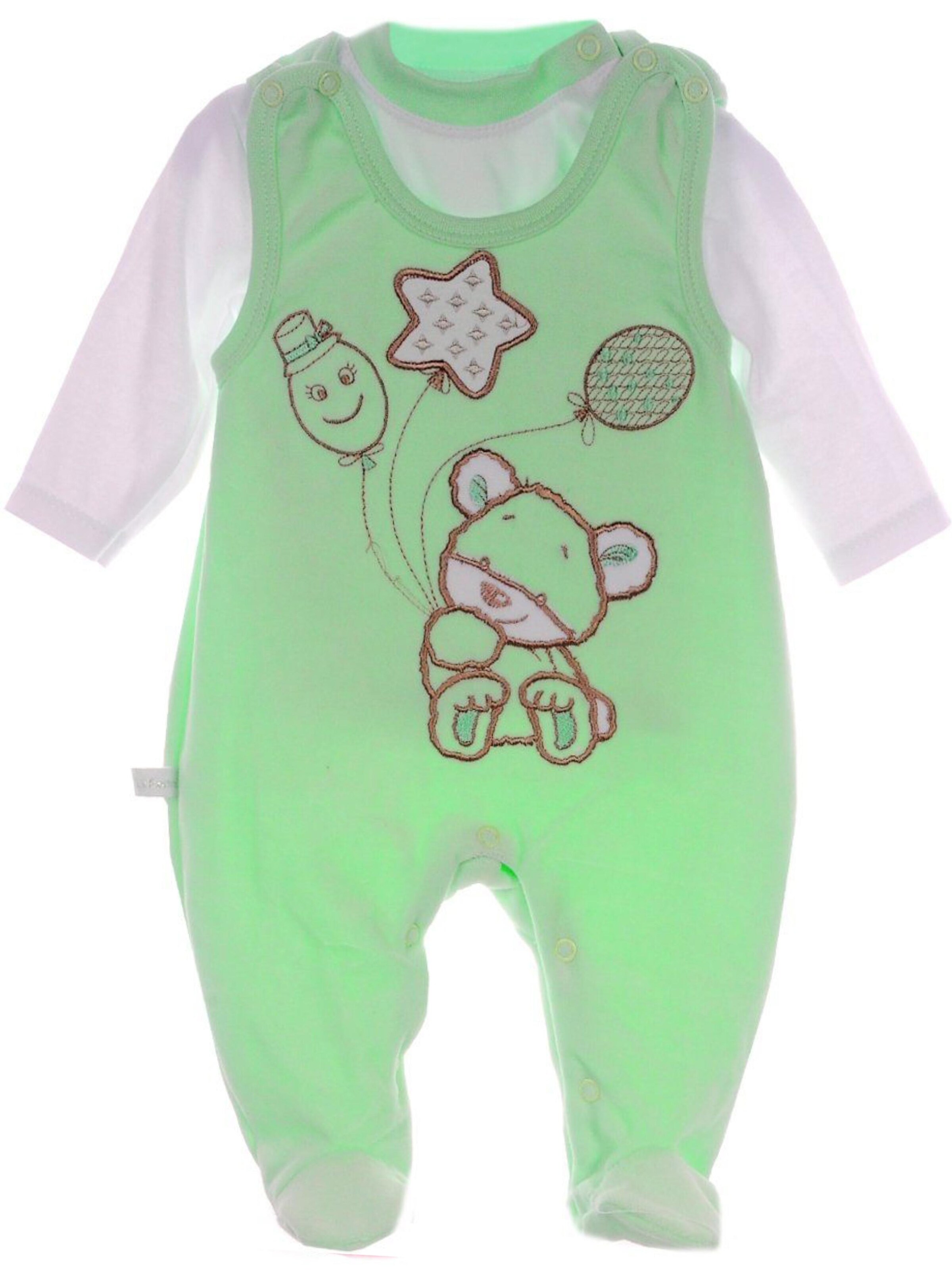 La Bortini Set in Grün: Vorderseite