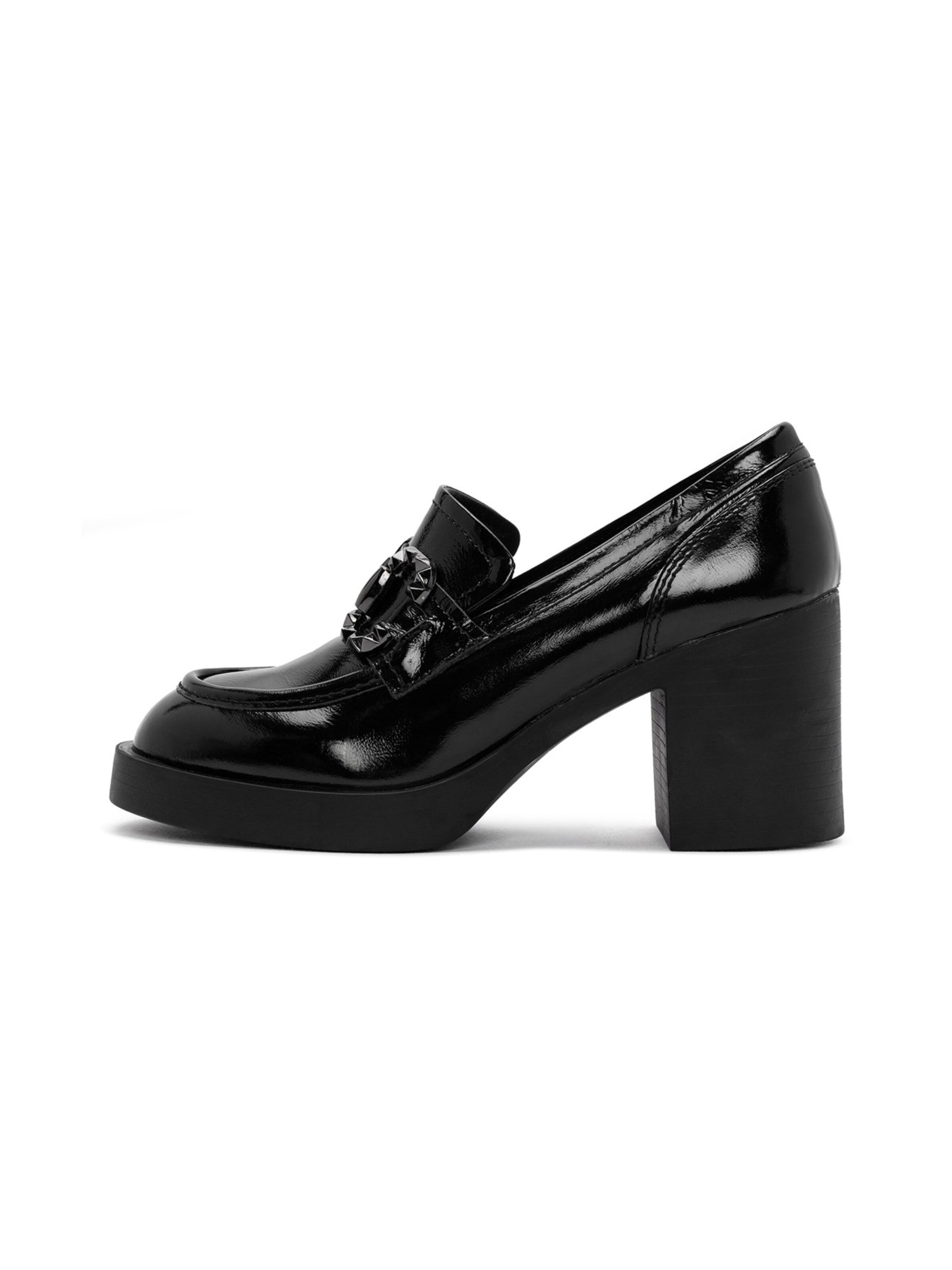 Derimod Pumps in Schwarz: Vorderseite
