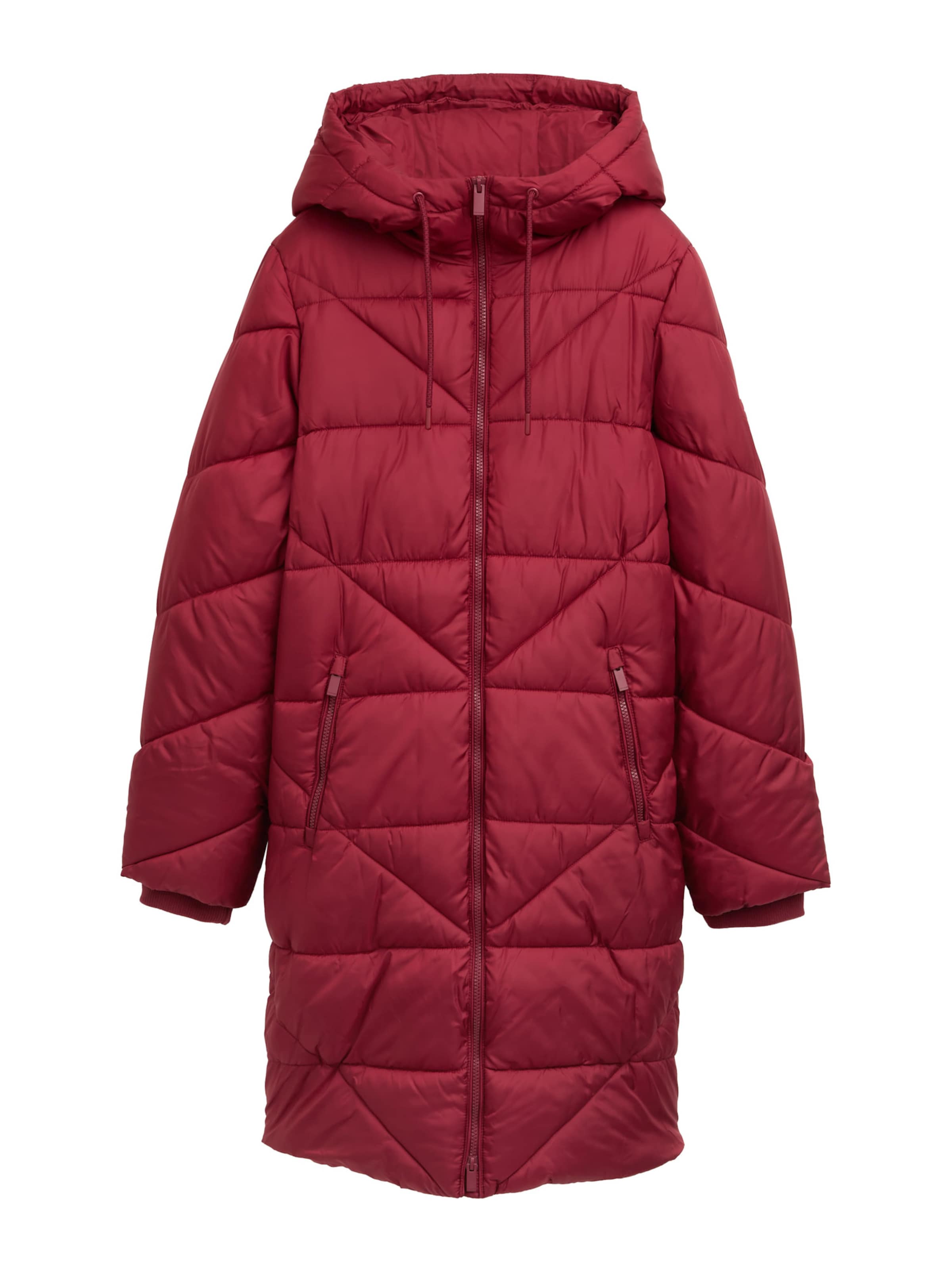 raudona TOM TAILOR Žieminis paltas: priekis