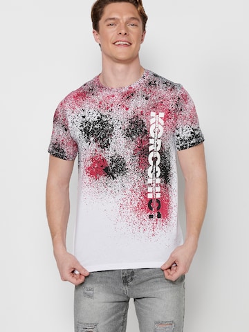 T-Shirt KOROSHI en mélange de couleurs