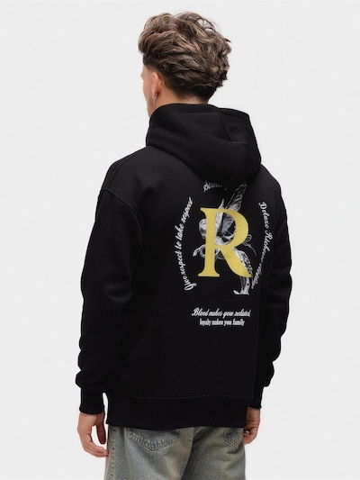 Richesse Sweatshirt 'ARTEMIS HOODIE BLACK' in XS in de kleur Zwart, Productweergave