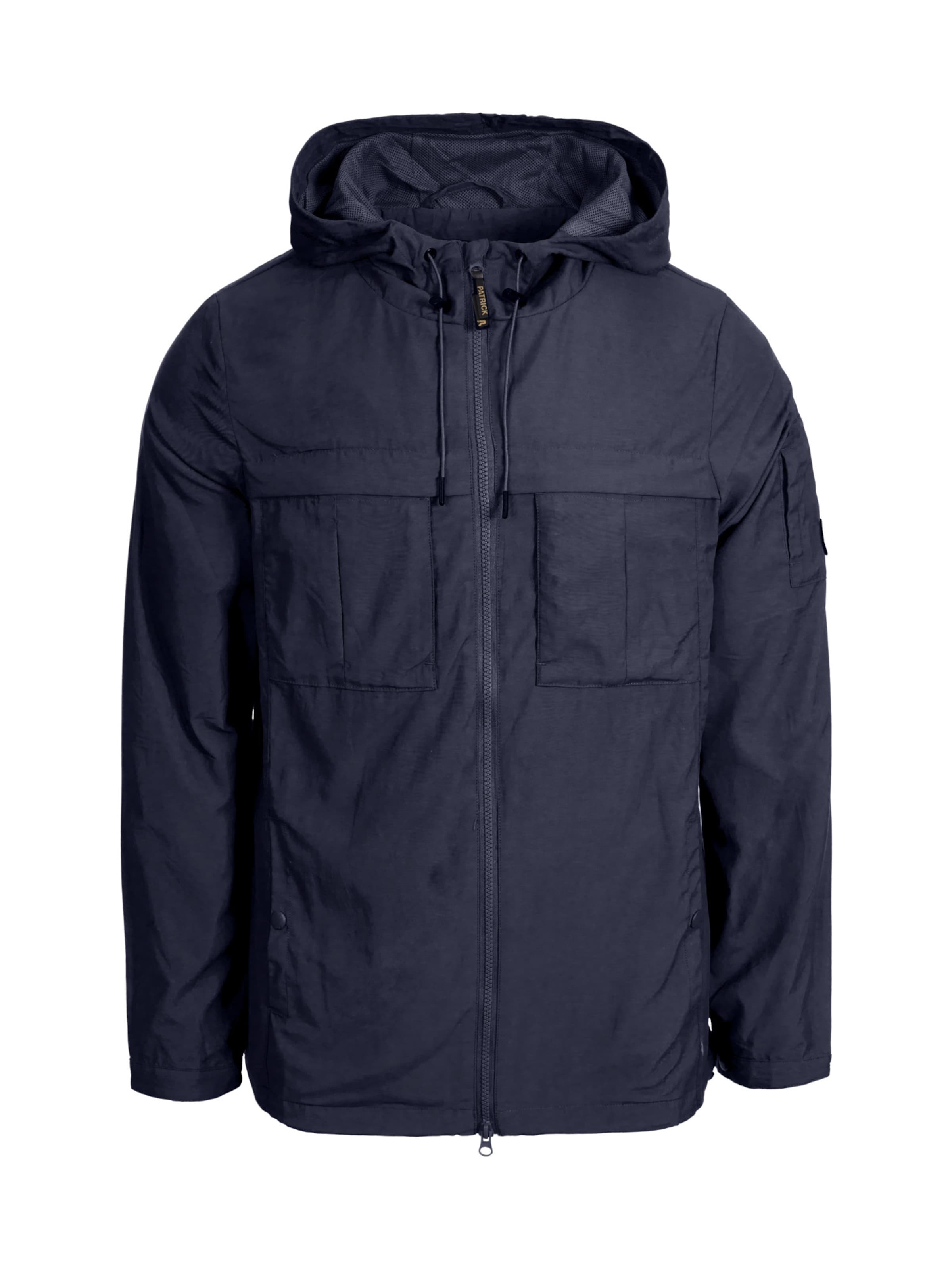 Giacca di mezza stagione ' William' di Patrick in blu: frontale