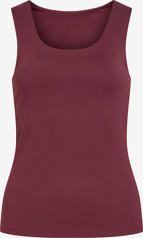 Maillot de corps VILA en rouge : devant