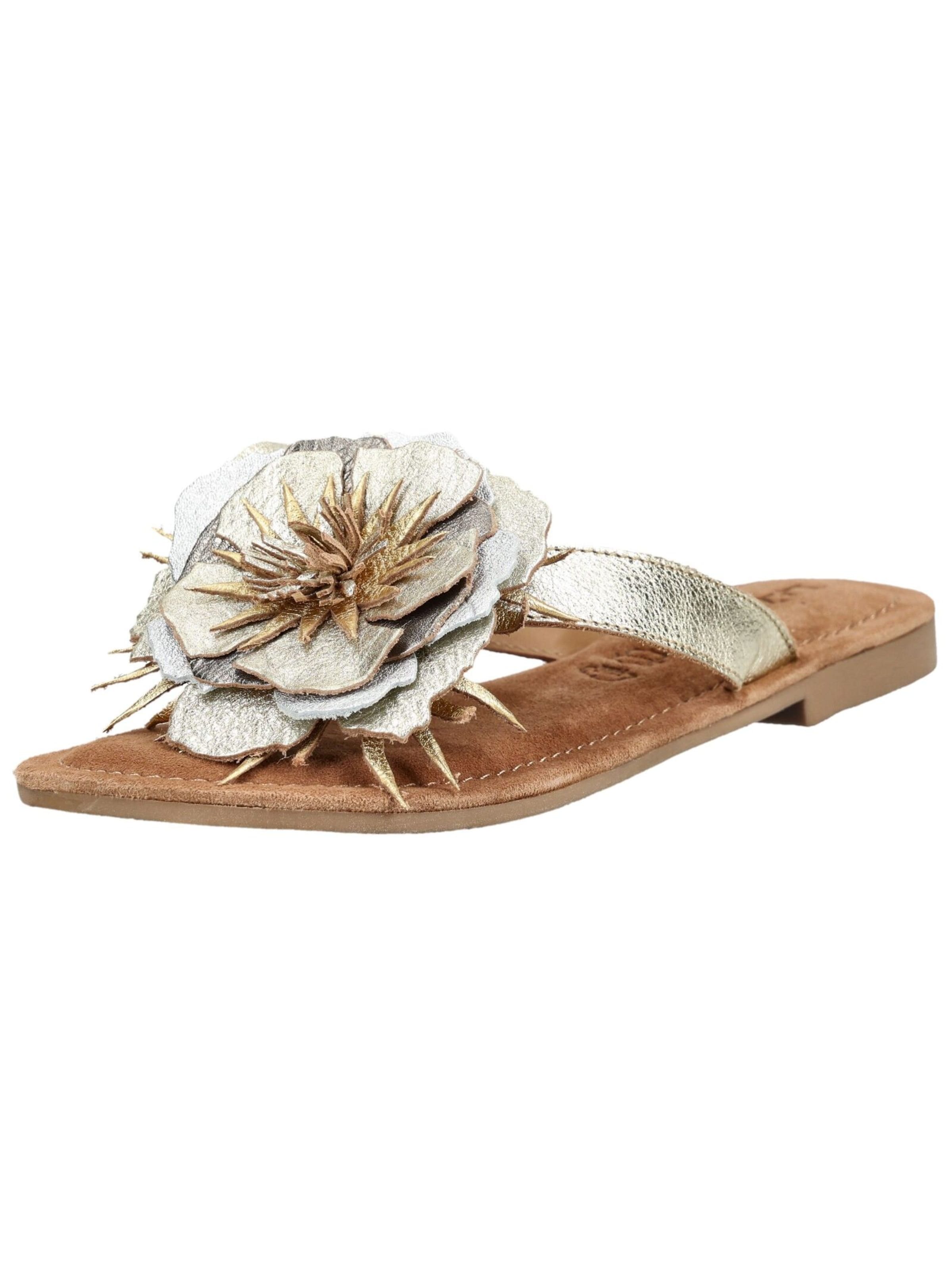 Zoccoletto di LAZAMANI in oro: frontale