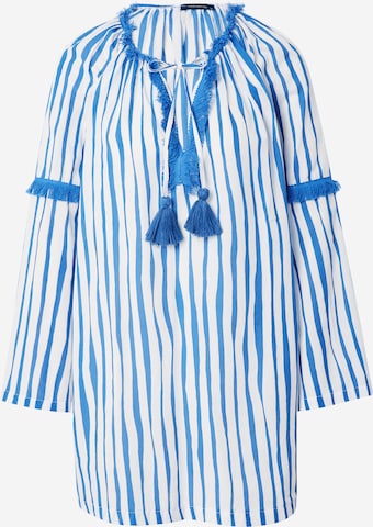 Robe-chemise Trendyol en bleu : devant