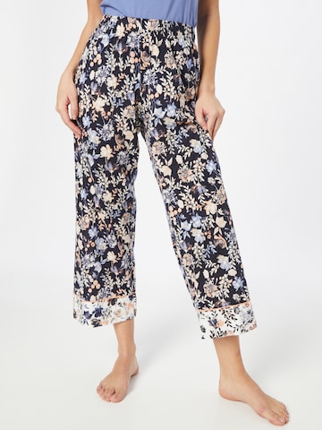 CALIDA Pyžamové kalhoty – modrá: přední strana