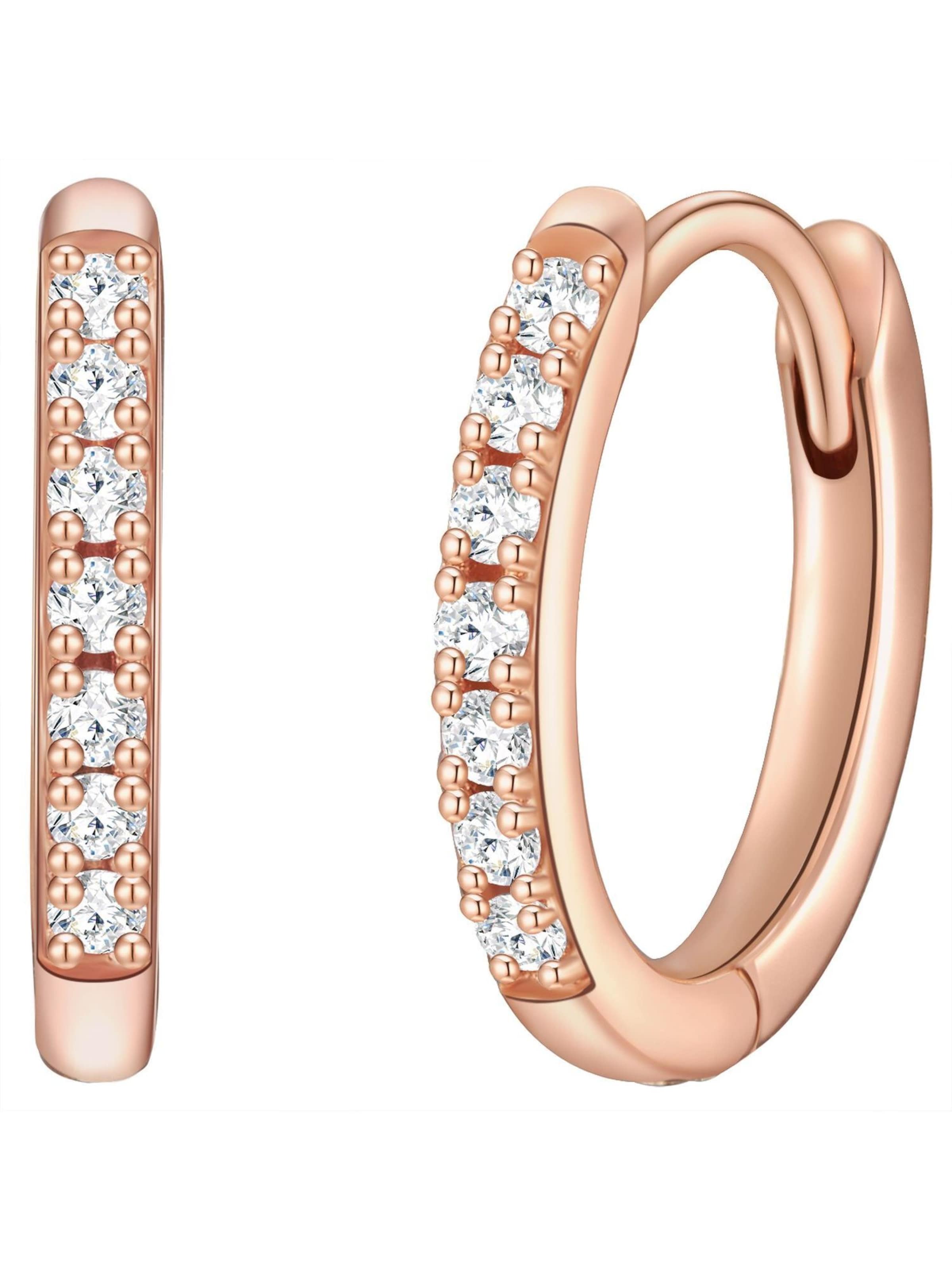 Boucles d'oreilles Glanzstücke München en or : devant