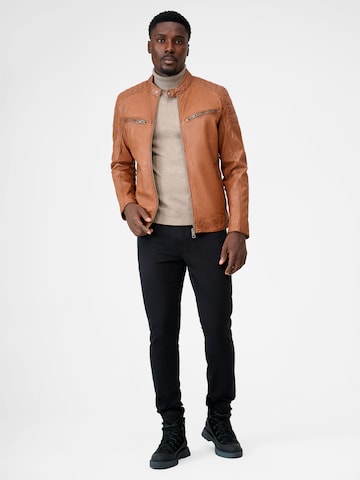 RICANO Lederjacke 'Gerard' in Braun