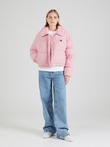 Giacca invernale di Tommy Jeans in rosa