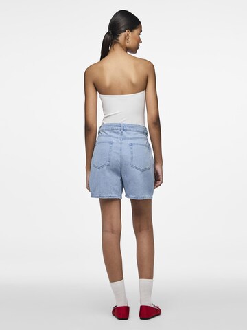 PIECES Baggy Jeans 'PCAbbi' in Blauw