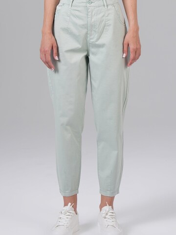 M.O.D MIRACLE OF DENIM - Barrel Calças chino em verde