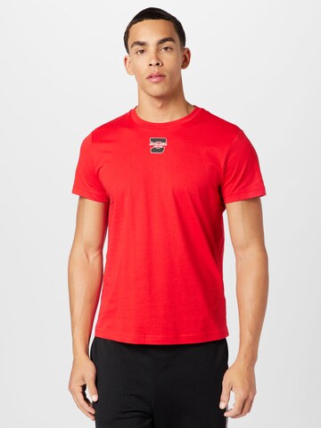 DIESEL T-Shirt 'DIEGOR' in Rot: Vorderseite