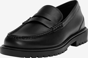 Pull&Bear Loafer värissä musta: etupuoli