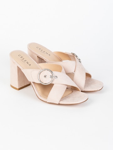 Celena Pantoletter 'Chene' i beige