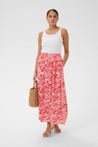 Kaffe Rock 'Edita' in Rot: Vorderseite