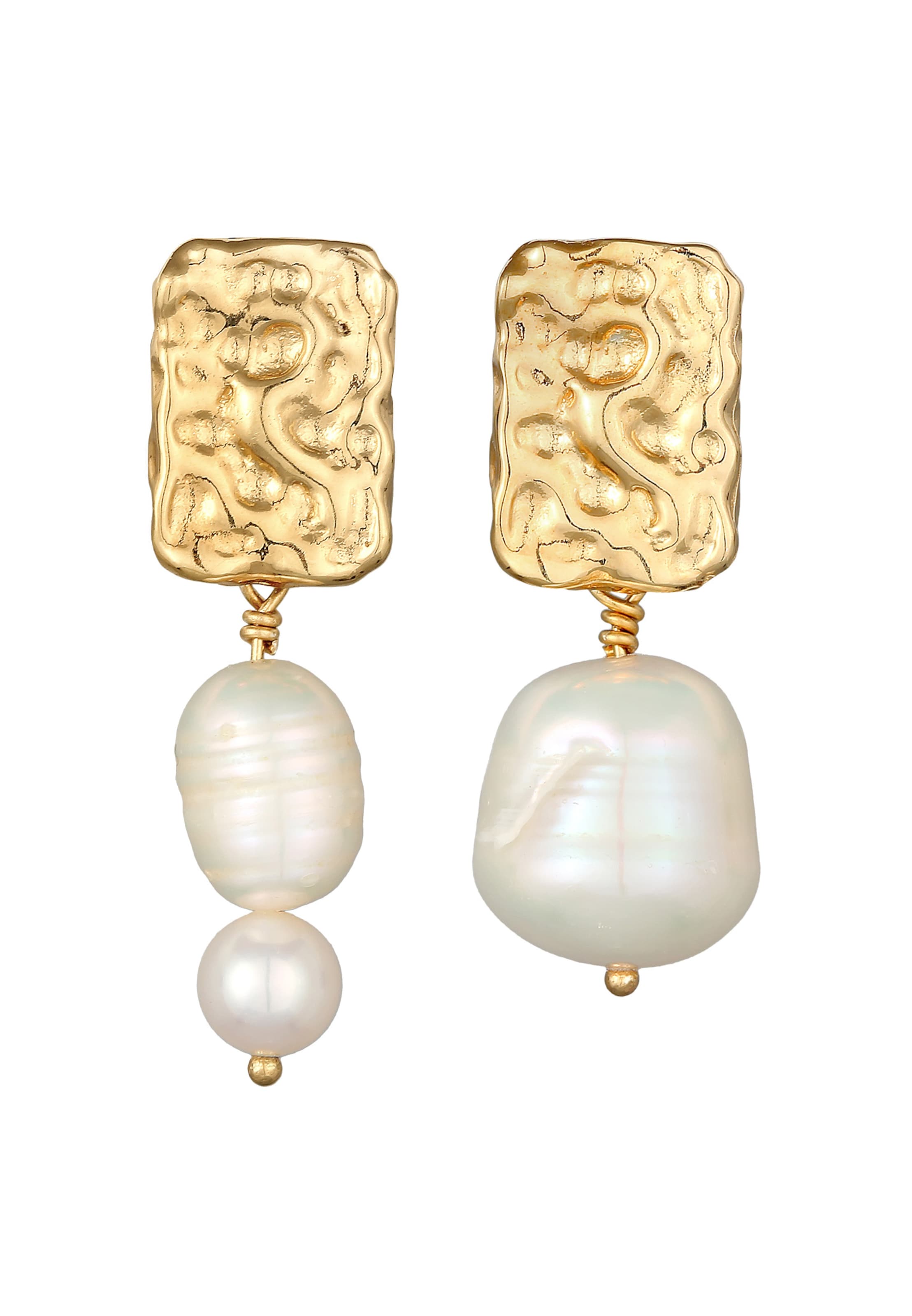 ELLI PREMIUM Ohrringe in Gold: Vorderseite