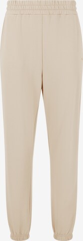 Athlecia Regular Workout Pants 'Aya' in White: front