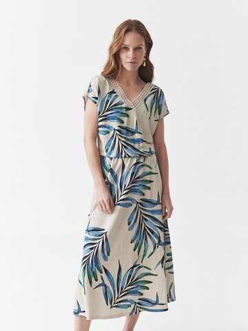 TATUUM Dress in Beige: front