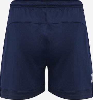 Hummel Regular Workout Pants 'Poly' in Blue