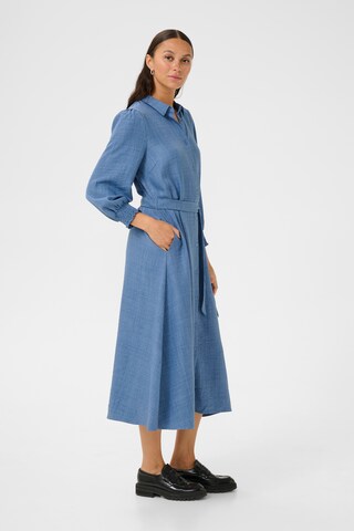 Kaffe Blousejurk 'Ellen' in Blauw