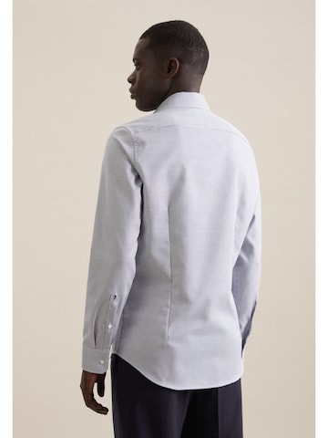 Coupe regular Chemise business 'Slim' SEIDENSTICKER en blanc