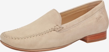 SIOUX Instappers ' Campina ' in Beige: voorkant