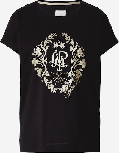 La Martina T-Shirt in gold / schwarz / silber, Produktansicht