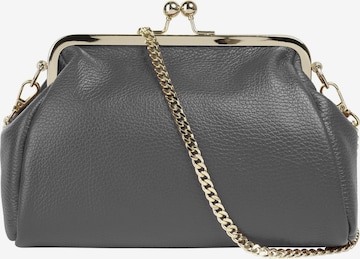 Pochette Cluty en gris : devant