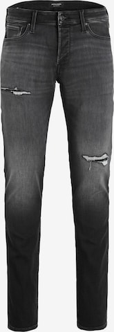 Jack & Jones Junior Slimfit Jeans in Grijs: voorkant