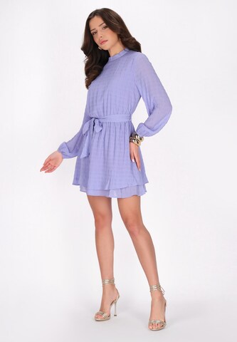 Robe de cocktail faina en violet