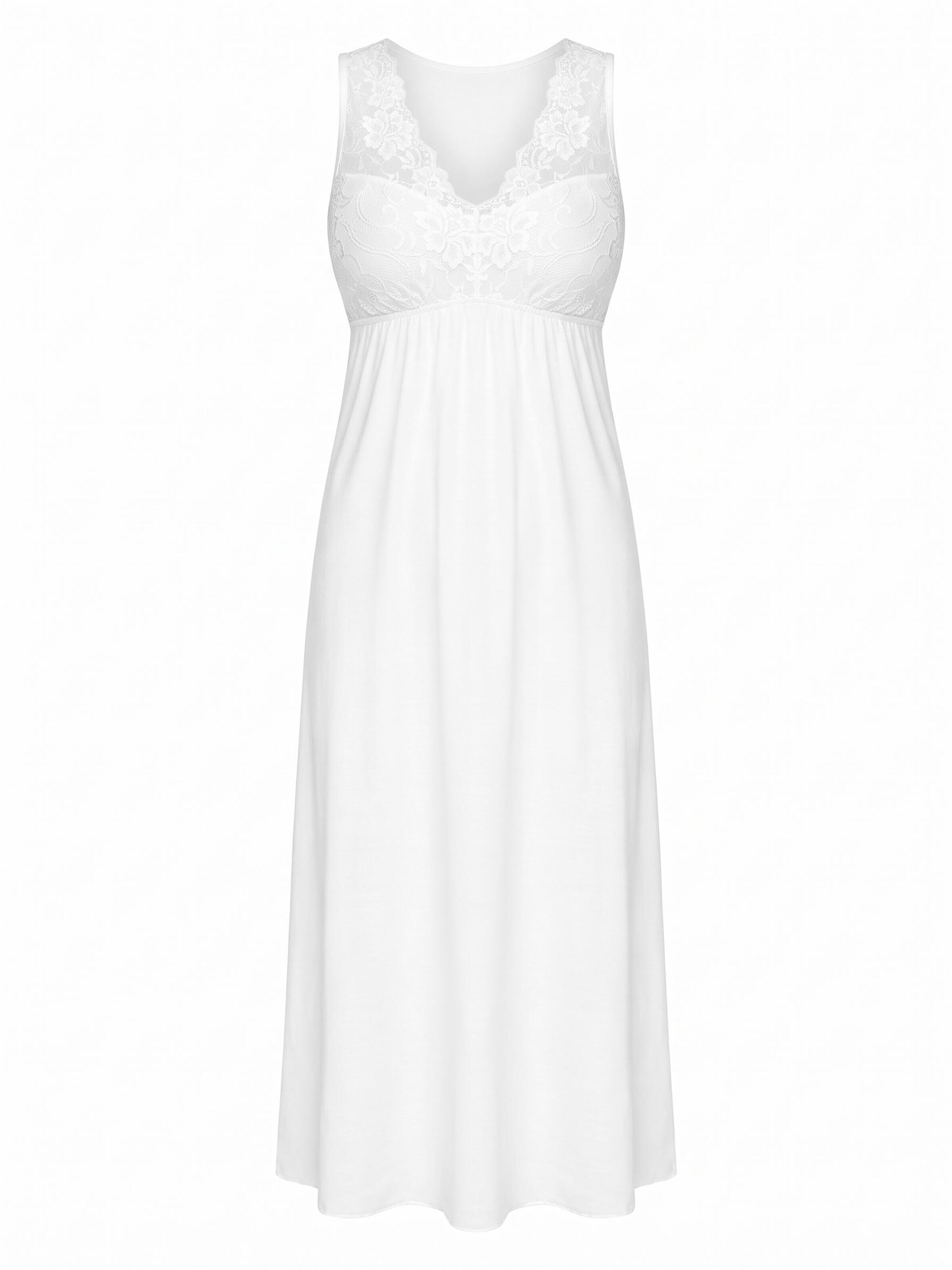 Donna Negligée 'Kristina'‌‌‌‌‌‌ in Beige: Vorderseite