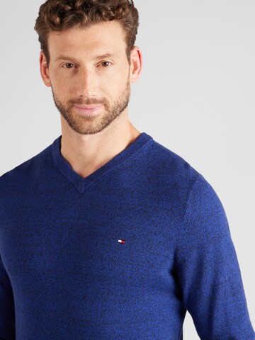 TOMMY HILFIGER Sweter w kolorze niebieski