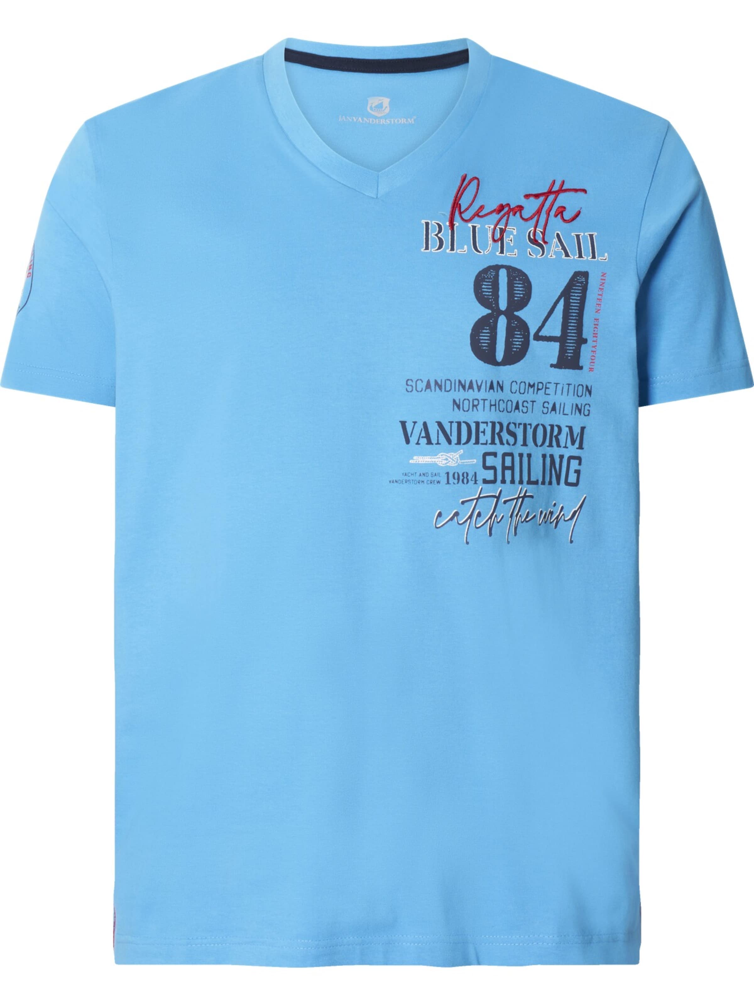 Jan Vanderstorm Shirt 'Ragan' in Blue: front