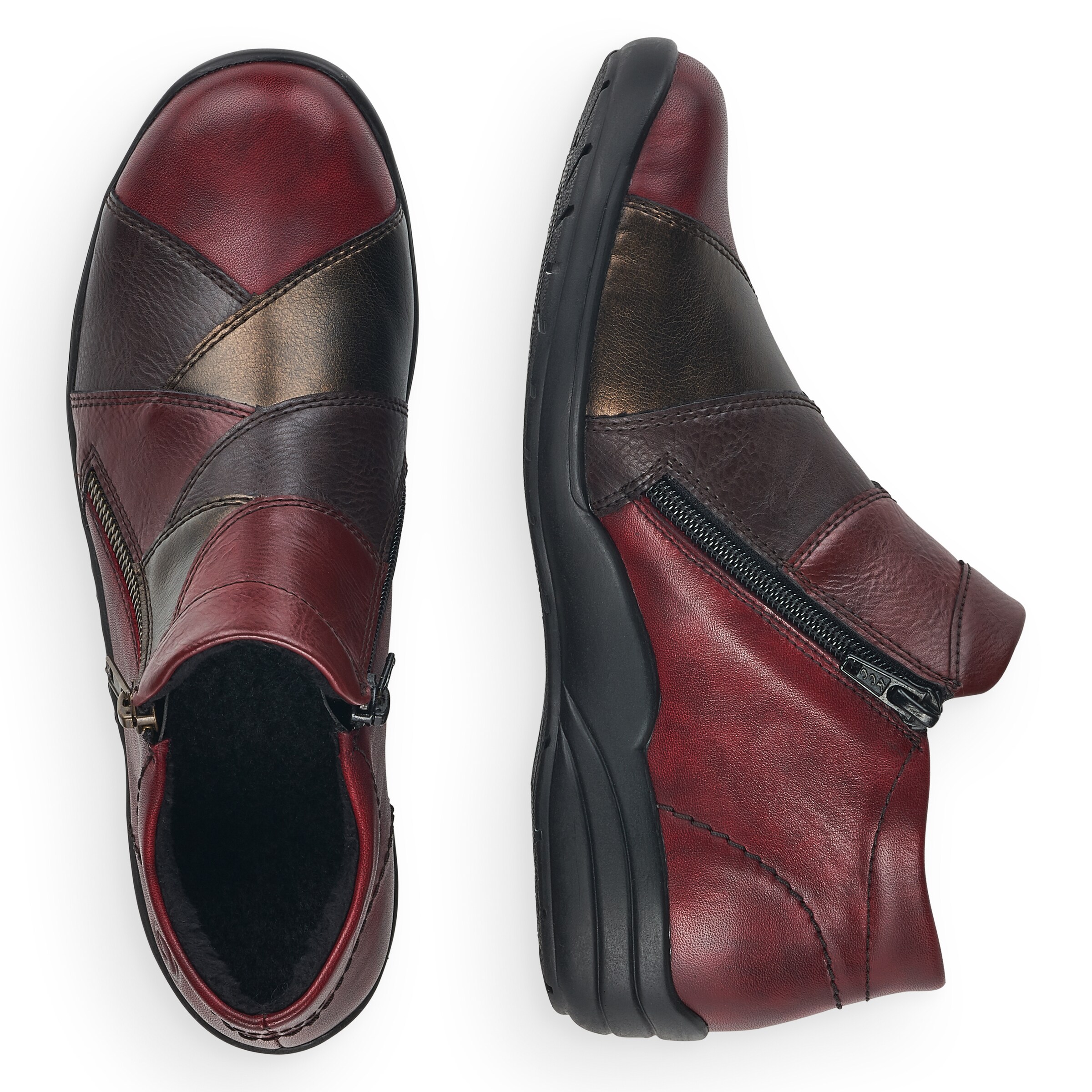 REMONTE Ankle Boots in Rot